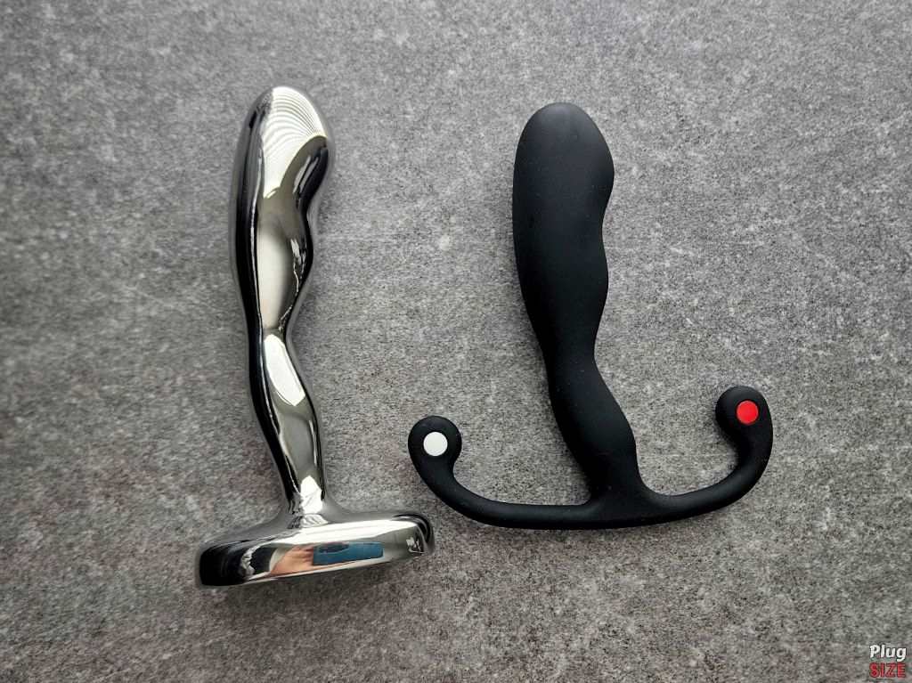 B vibe stainless steel prostate plug vs. Aneros Helix Syn Trident