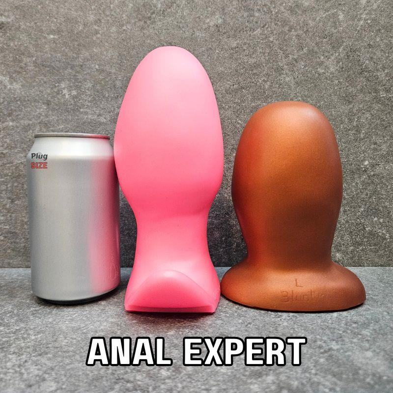 Expert Anal training plugs 3XL Egg Plug Large Blunt Plug 1