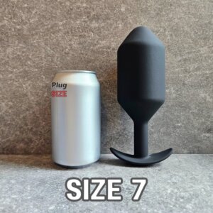 Snug Plug weighted anal plug - 7 Sizes Measured, 1 Favorite to wear ...